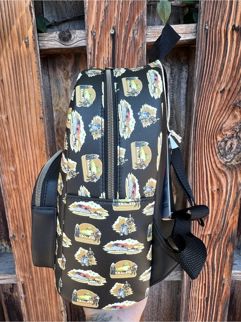 Star Wars Mini Loungefly Backpack in Black
